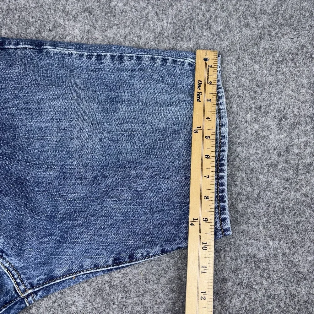 Levi's 505 Denim Shorts Mens 36 (Fits 34) Y2K Medium Wash Jorts Classic Blue EUC